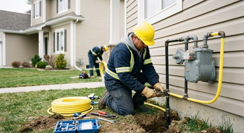 Gas Pipe Installation in Kansas City, MO