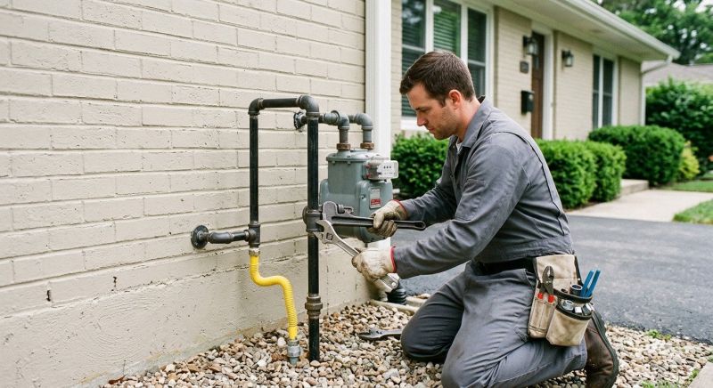 Home Gas Line Installation in Fredericksburg, VA
