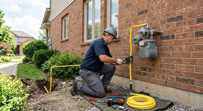 Natural Gas Line Installation in Annapolis, MD