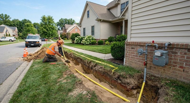 Underground Gas Line Service in Austin, TX