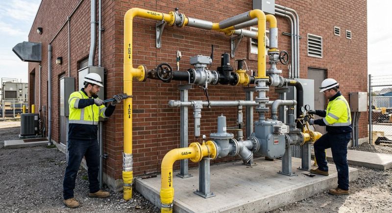 Commercial Gas Line Repair in Annapolis, MD