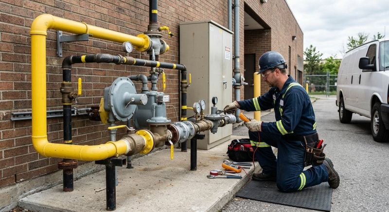 Commercial Gas Line Service in Austin, TX