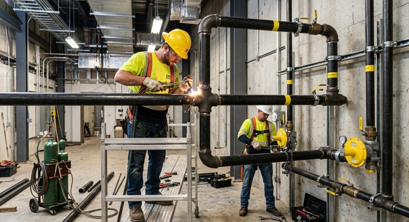 Commercial Gas Piping in Kansas City, MO