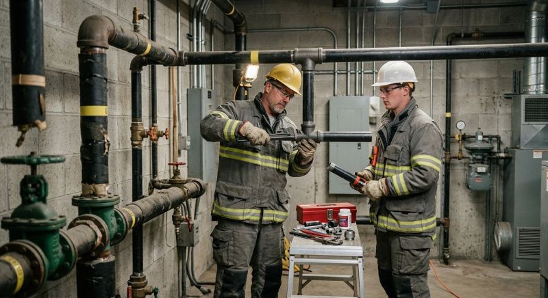 Commercial Gas Piping in Fredericksburg, VA