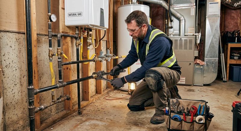 Gas Line Plumbing in San Antonio, TX