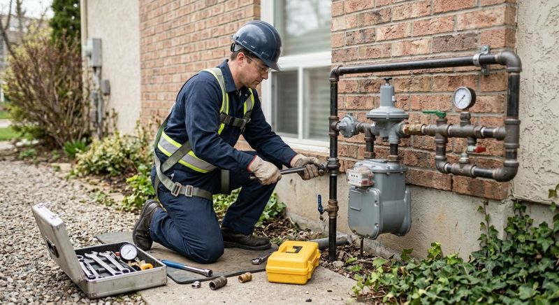 Gas Line Repair in Austin, TX