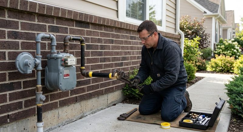 Gas Line Rerouting in Annapolis, MD