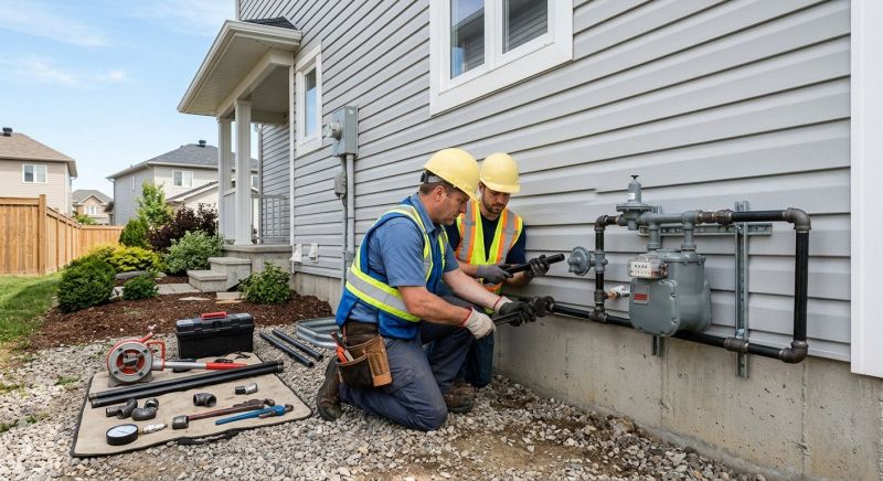 Gas Pipe Installation in Annapolis, MD
