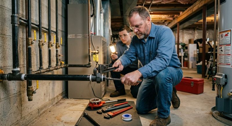 Gas Plumbing Installation in Annapolis, MD