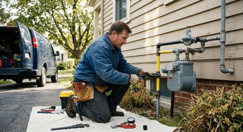 Home Gas Line Installation in Austin, TX