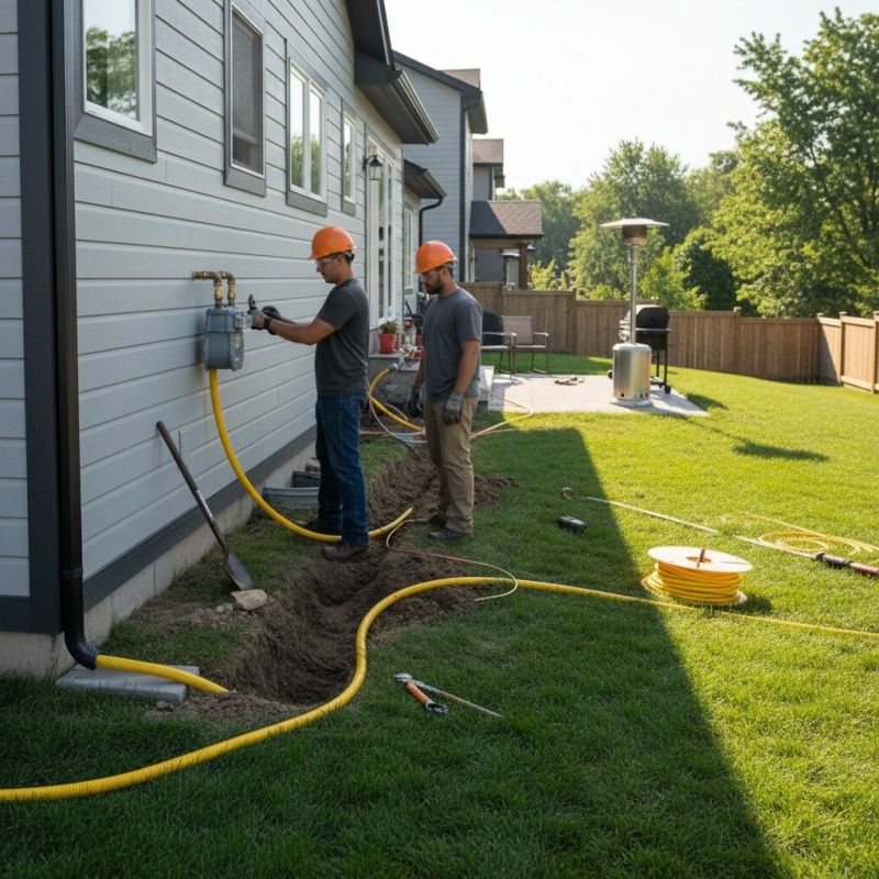 Home Gas Line Installation in Fredericksburg, VA