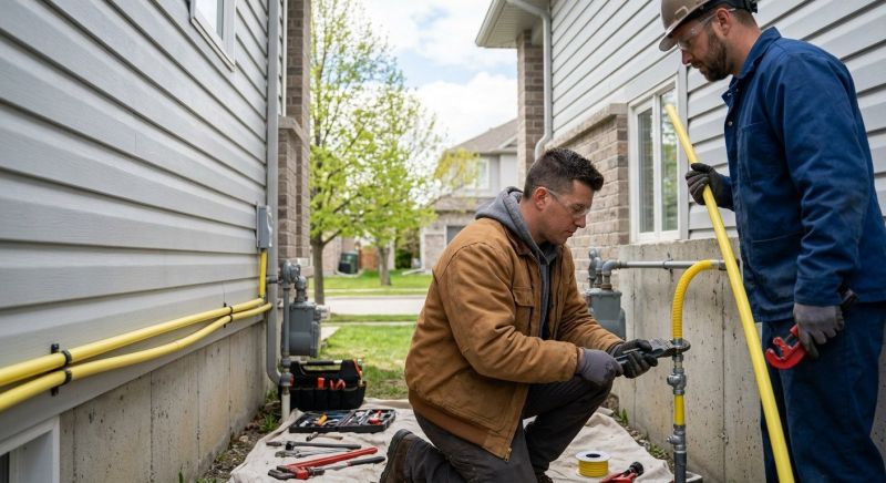Natural Gas Line Installation in Austin, TX