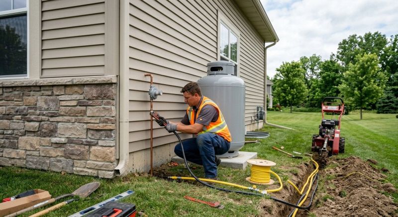 Propane Line Replacement in San Antonio, TX