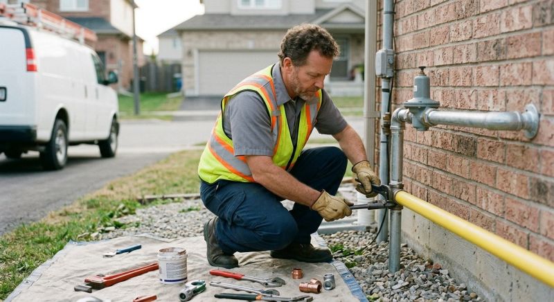 Residential Gas Piping in Austin, TX
