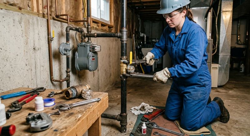 Residential Gas Plumbing in Columbus, OH