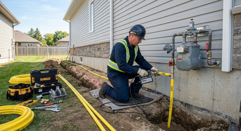 Underground Gas Line Service in Fredericksburg, VA